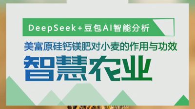 老铁们，马上准备冬小麦种植肥料了，我们用AI智慧农业分析了，美富原，叶碳酶乳酸肽活性硅，中药提取物加矿源，加枯草芽孢杆菌和胶冻样类芽孢杆菌的，中微量元素肥料硅钙镁肥，对小麦提质增产作用功效做分析，大家