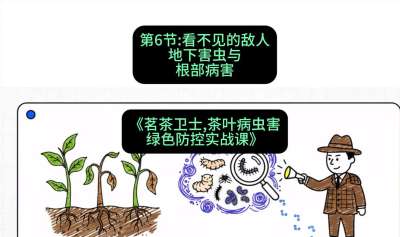 第06节：看不见的敌人&mdash;&mdash;地下害虫与根部病害，课程：《茗茶卫士&mdash;&mdash;茶叶病虫害绿色防控实战课》#识农AI